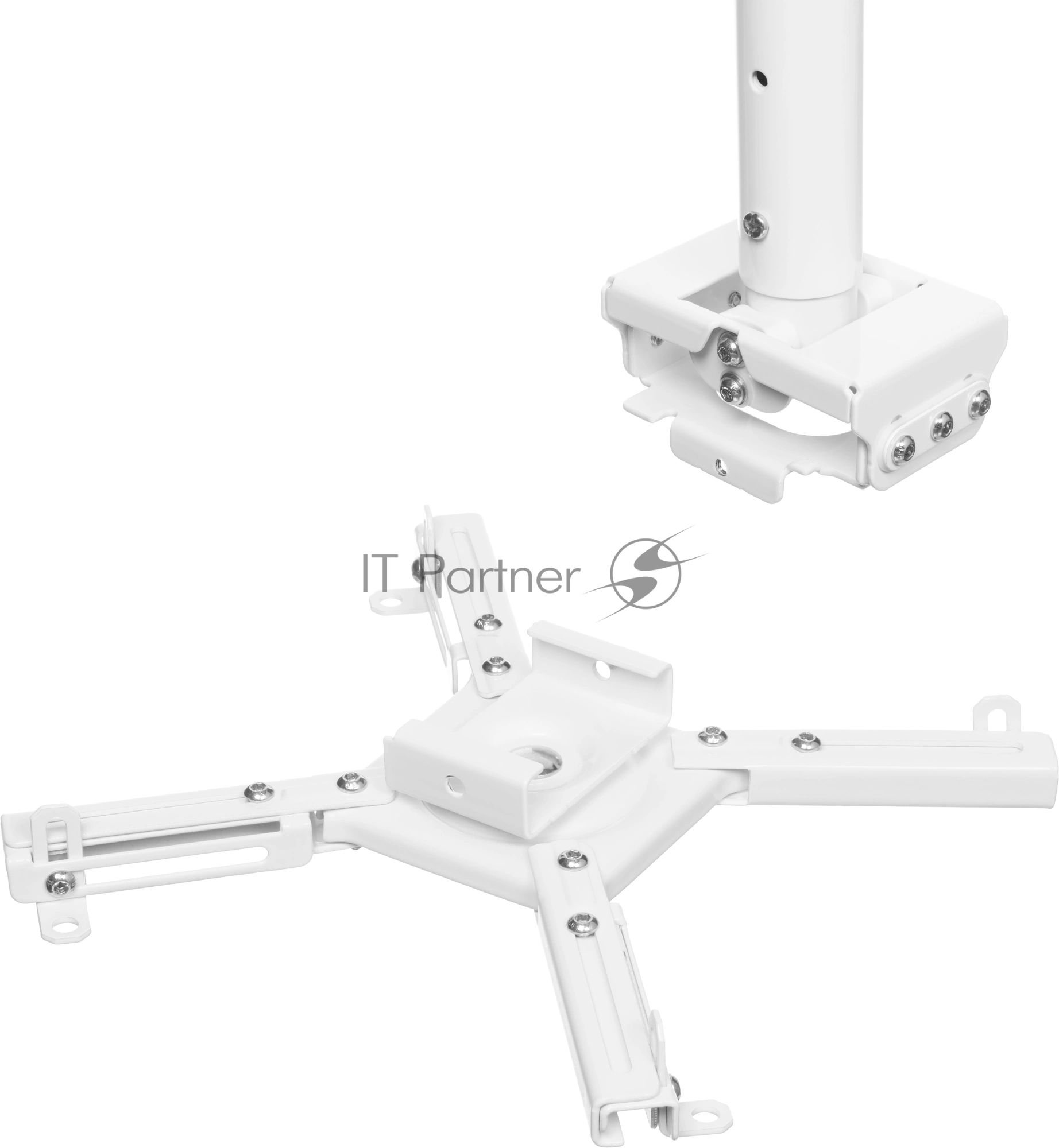 Кронштейн для проектора Cactus CS-PROF031L-WT белый макс.35кг потолочный поворот и наклон