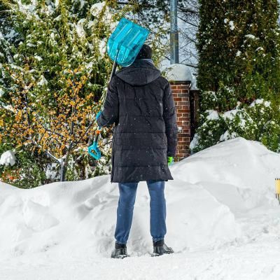 Лопата для уборки снега,поликарбонат,340х385х1340мм,алюминиевый черенок,ПВХ оплетка, LUXE Palisad Лопата для уборки снега,поликарбонат,340х385х1340мм,алюминиевый черенок,ПВХ оплетка, LUXE Palisad