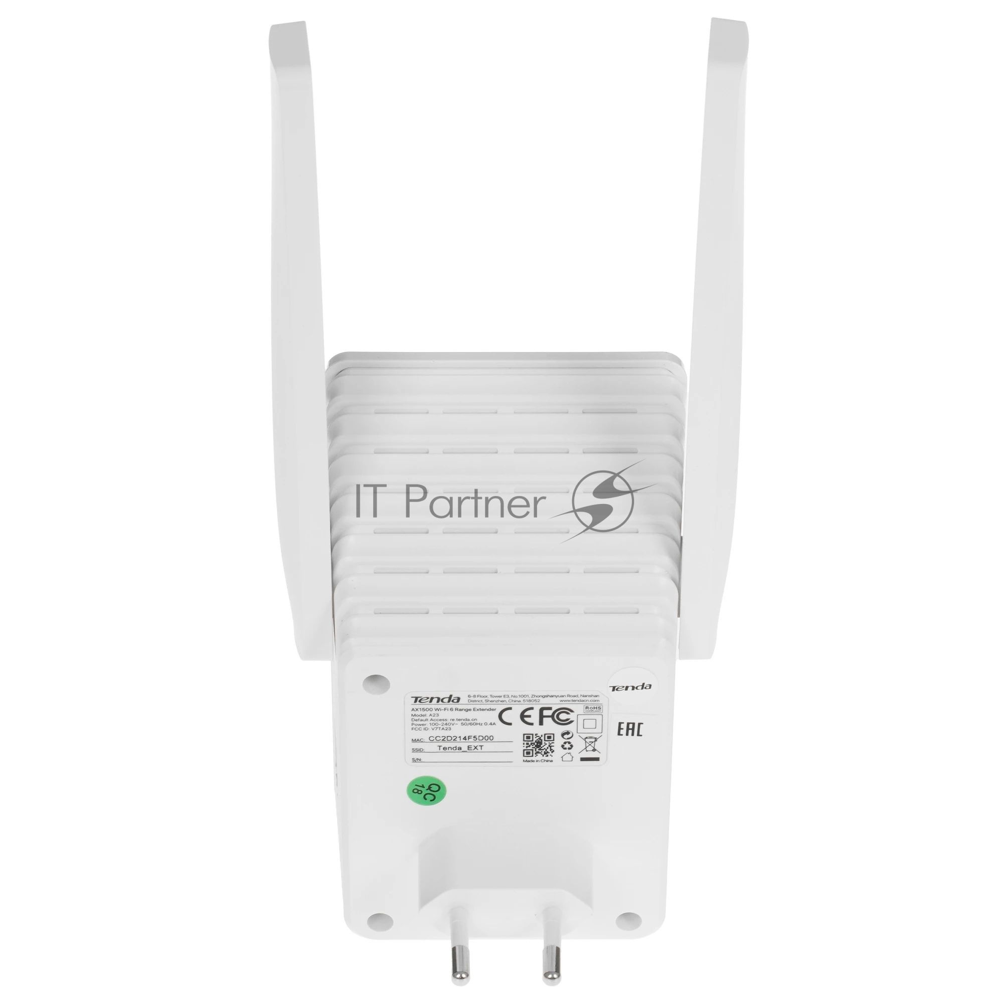 Wi-Fi усилитель сигнала Tenda Dual Band Wi-Fi 6 Range Extender