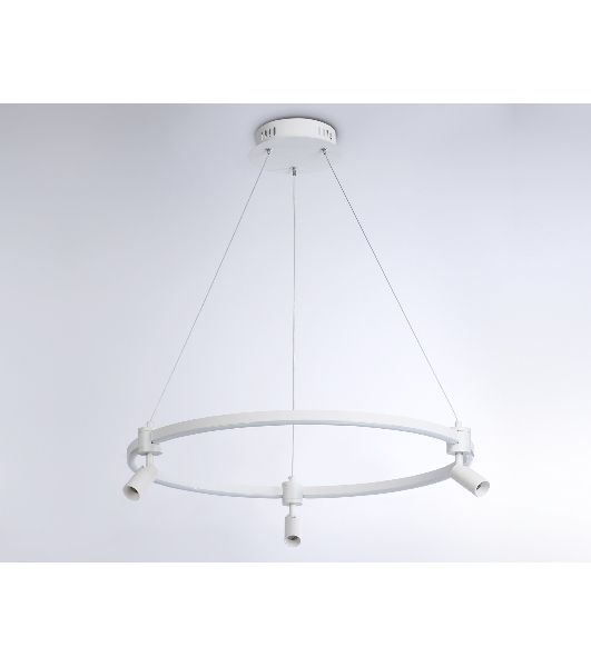 Светильник Ambrella light FL5292/1+3 WH белый 54W 3000K/4200K/6400K+4200K D600*1200 (ПДУ ИК)