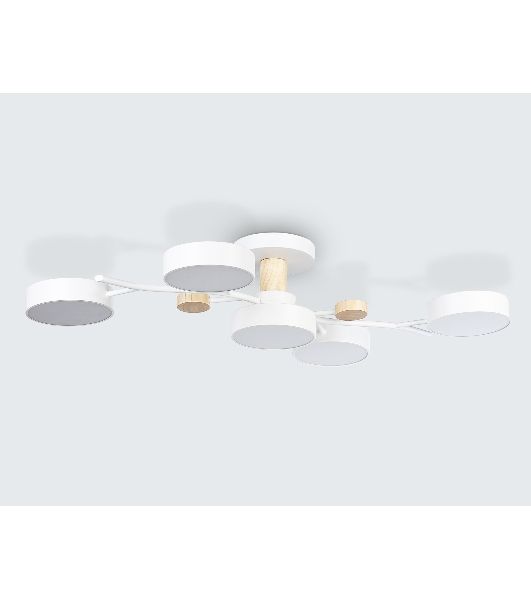 Светильник Ambrella light FL4834/5 WH белый 3000K-6400K 70W 830*400*160 (ПДУ ИК)