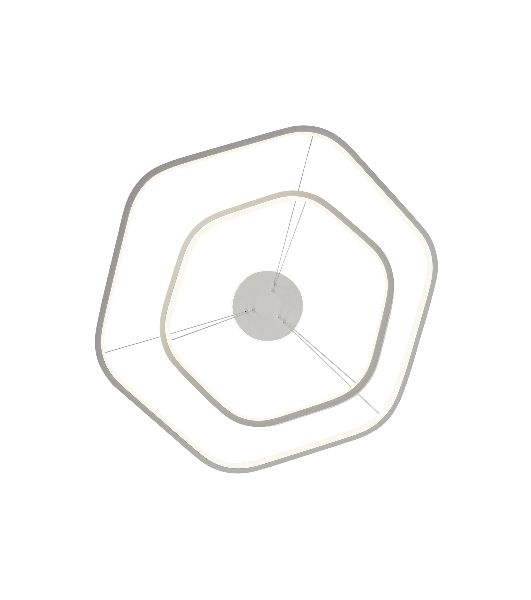 Светильник Ambrella light FL360/2 WH белый 4200K 48W D400/600*1200 (без ПДУ)