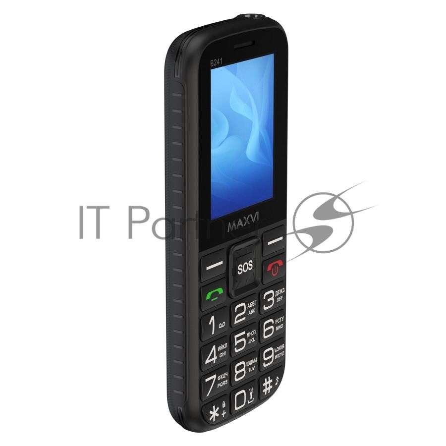 Мобильный телефон Maxvi B241 черный