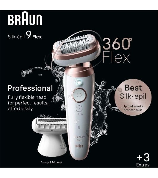 Электрический эпилятор BRAUN SES9-030 3D