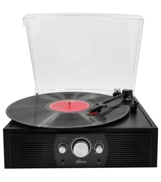 Виниловый проигрыватель RITMIX LP-200B черный