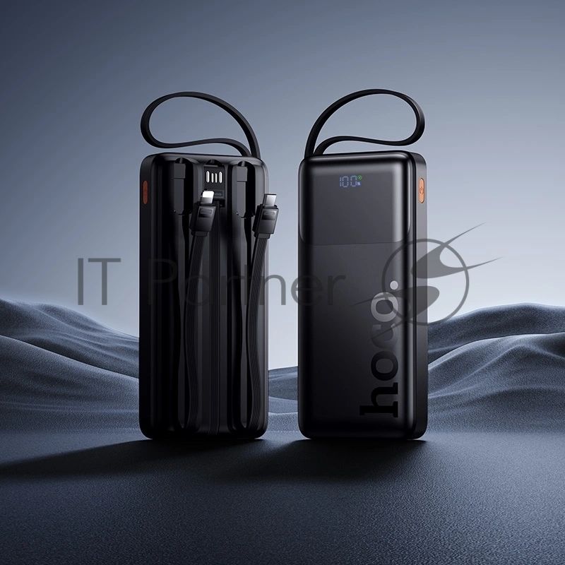 Мобильный аккумулятор Hoco J156 Founder 10000mAh QC3.0/PD3.0 22.5W 3A черный (62277)