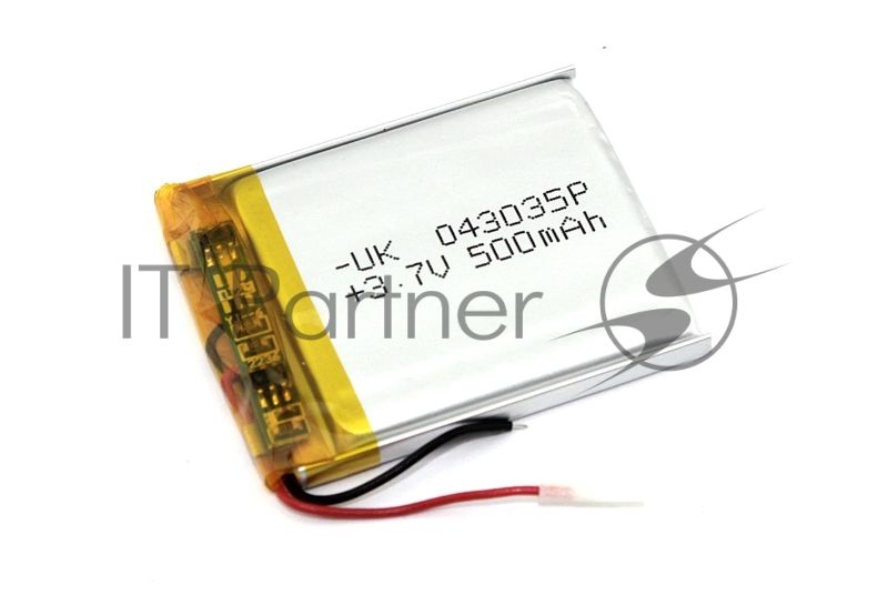 Аккумулятор Li-Pol (батарея) 4x30x35мм 2pin 3.7V/500mAh