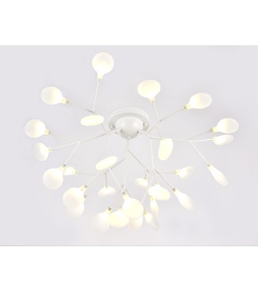 Светильник Ambrella light TR3011/27 WH/FR белый/матовый G4/27 max 20W D730*430
