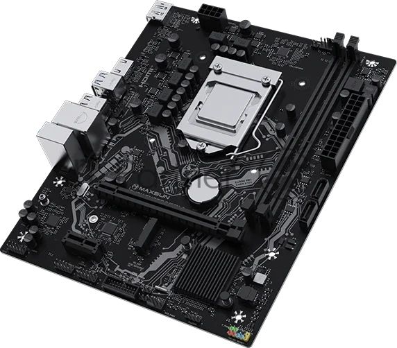 Материнская плата Maxsun Challenger B460M-D, LGA 1200, Intel B460, 2xDDR4, 2xSATA, 1xM.2, 1xPCIe 3.0 x16, 1xPCIe x1, 1xHDMI, 1xDP, 1x1Gb LAN, 2xUSB-A 5Gbps, 4xUSB-A 2.0, 3x3.5 мм, 7.1, mATX