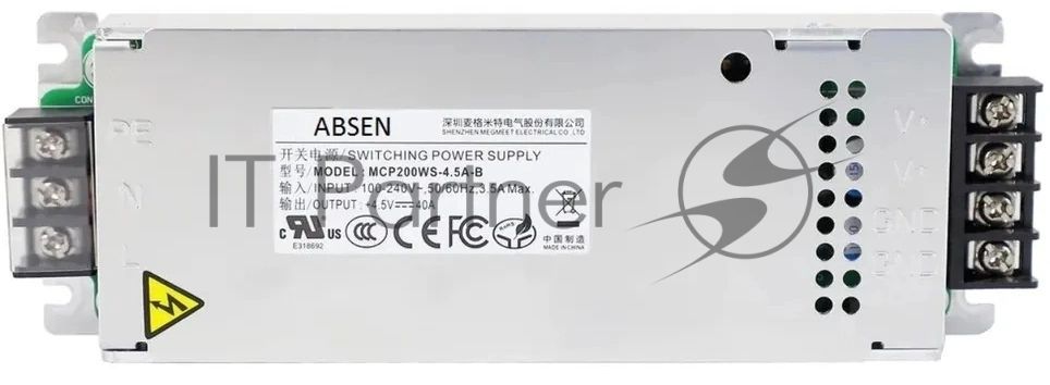 Блок питания Absen MCP200WS-4.5A-B 100~240V 40A