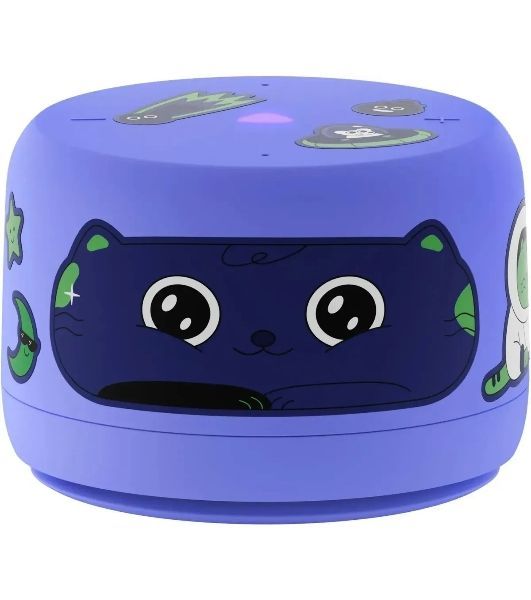 Умная колонка Яндекс Станция Лайт 2, 6Вт, компактная, 1 динамик, Matter, Wi-Fi, Bluetooth 5.0, Алиса, фиолетовый