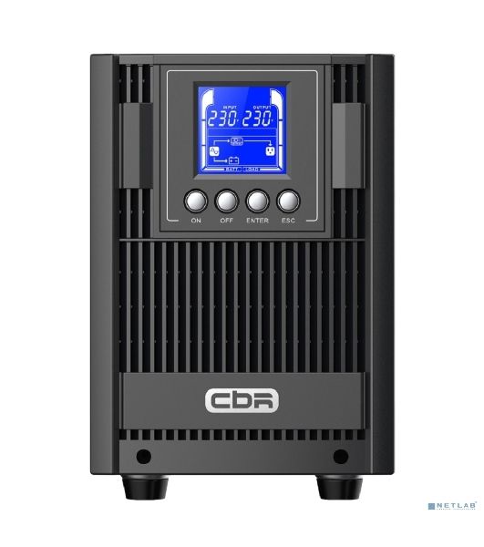 ИБП CBR ESSENCE ESN-2000C Online 2000 VA / 2000 W, Tower, 6 x C13, LCD, HID-USB, RS232, EPO, SNMP slot (ESN-2KT-6I-LCHERSC)