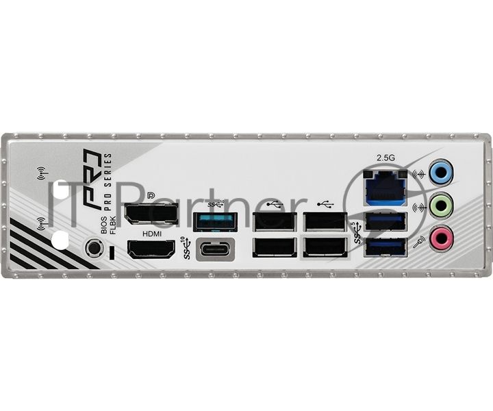 Материнская плата ASRock B650M Pro X3D, AM5, AMD B650, 4xDDR5, 4xSATA, 3xM.2, 1xPCIe 5.0 x16, 1xPCIe 4.0 x4, 1xHDMI, 1xDP, 1x2.5Gb LAN, 1xUSB-C 10Gbps, 1xUSB-A 10Gbps, 2xUSB-A 5Gbps, 4xUSB-A 2.0, 3x3.5 мм, 7.1, mATX
