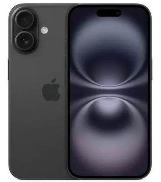 Смартфон Apple iPhone 16, 8/128Gb, черный