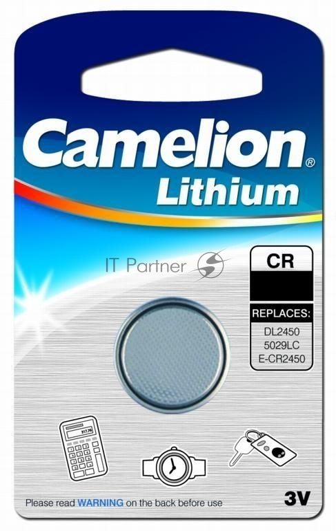 Элемент питания литиевый CR CR2330 BL-1 (блист.1шт) Camelion 3074