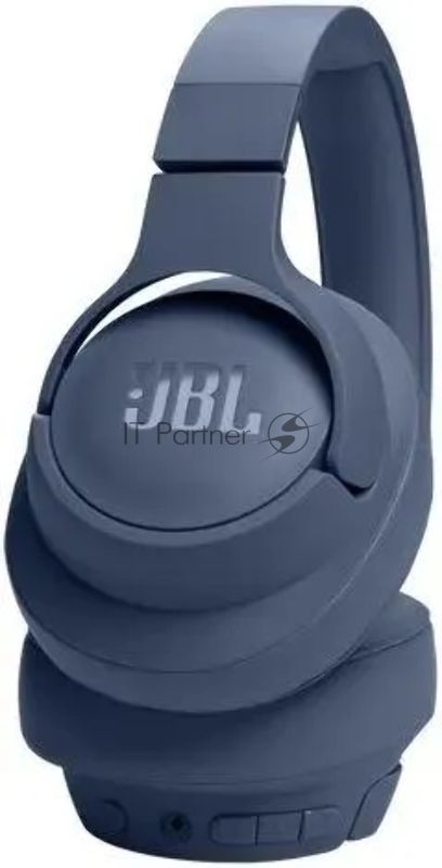 Беспроводные/проводные наушники JBL Tune 720BT синий, полноразмерные, Bluetooth + проводной, до 76 ч.