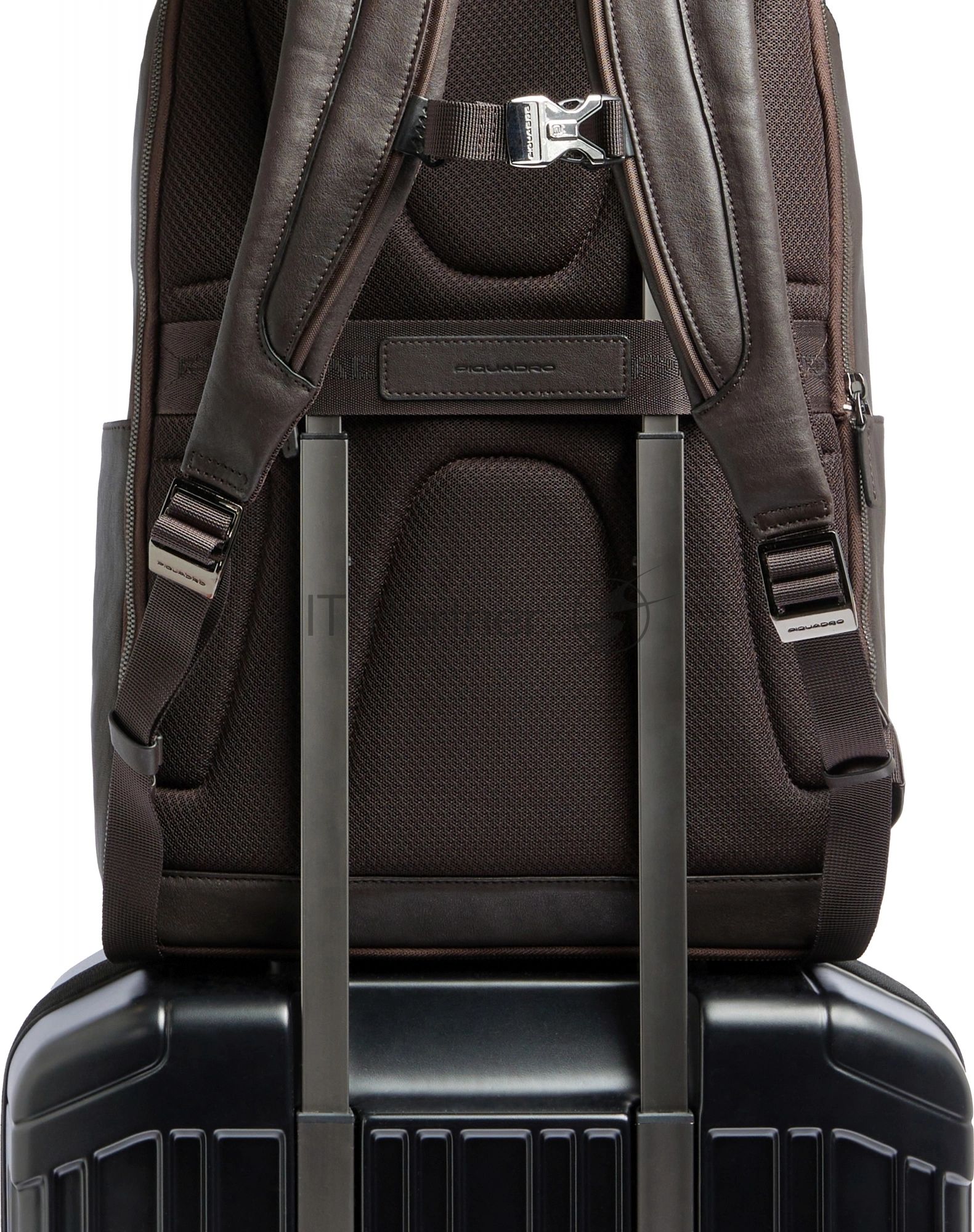 Рюкзак мужской Piquadro Black Square CA6503B3/TM темно-коричневый натур.кожа
