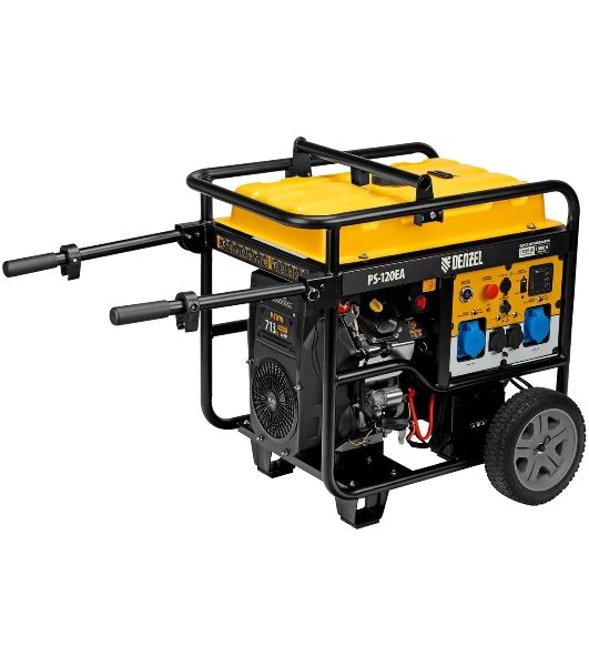 Электрогенератор бензиновый Denzel PS-120EA, 12 кВт, 110 дБ, 276 кг