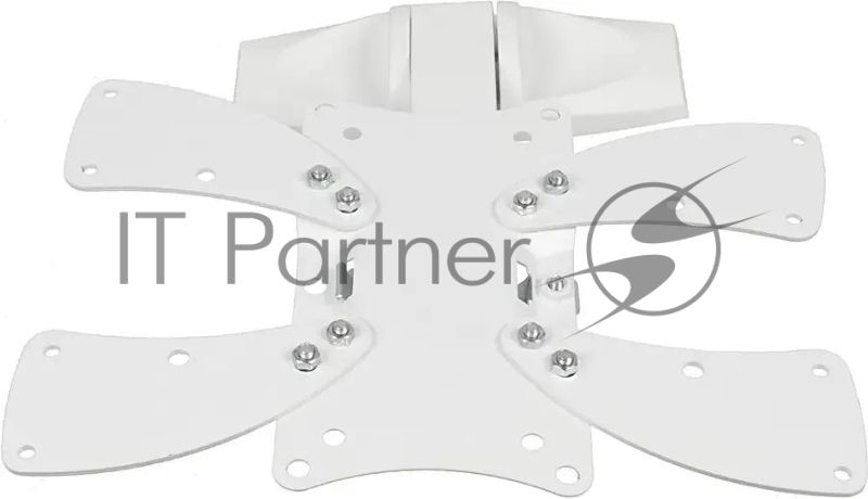 Кронштейн для телевизора Holder LCDS-5020 белый 22"-42" макс.30кг настенный поворот и наклон