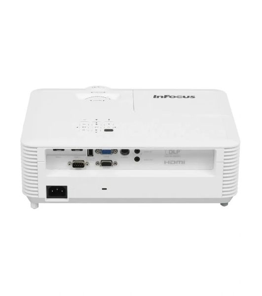 Проектор INFOCUS IN0022SL DLP, 4000 lm, SVGA, 30 000:1, 1.942.16:1, 2xHDMI 1.4, VGA in/out, S-Video, 3.5мм in/out, USB-A, RS-232, лампа 15 000ч.(ECO mode), 10W, 27дБ, 2,6 кг, БЕЛЫЙ