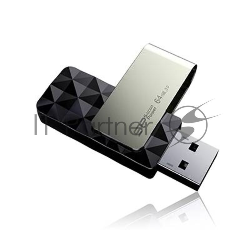 Флешка USB R/W Silicon Power R/W 8Gb Blaze B30 SP008GBUF3B30V1K USB3.0 черный