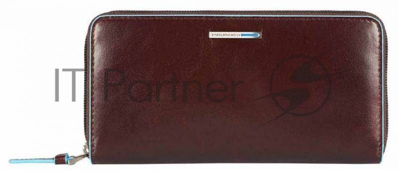 Кошелек женский Piquadro Blue Square PD3229B2/MO коричневый натур.кожа