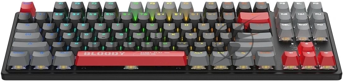 Клавиатура A4Tech S310N механическая черный/красный USB Multimedia for gamer LED кабель 1.8м