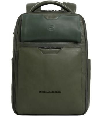 Рюкзак мужской Piquadro Ael CA6923S142/VE зеленый тимьяновый кожа