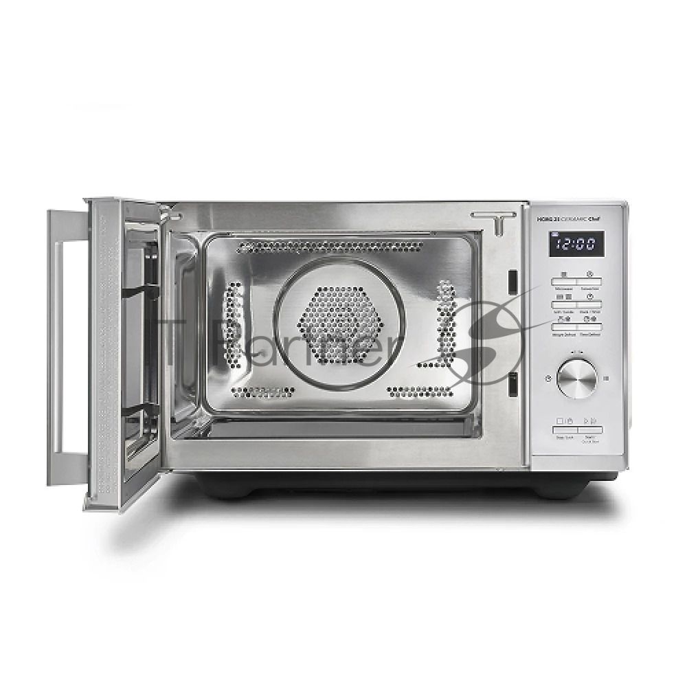 Микроволновая печь CASO HCMG 25 Ceramic Chef серый/черный, 25 л, 900 Вт, переключатели - кнопки