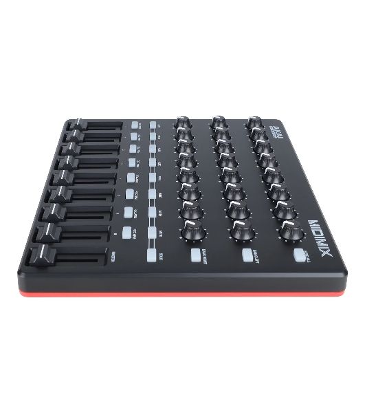 MIDI контроллер AKAI MIDIMIX 24 энкодера, 9 фейдеров, 8 кнопок Mute/Solo, 8 кнопок Rec Arm