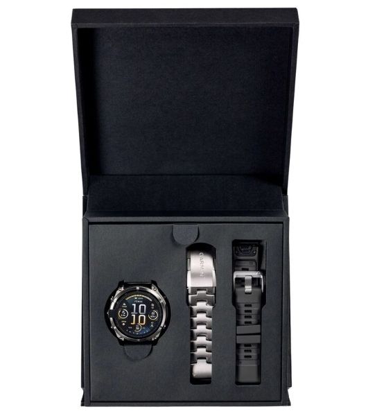 Умные часы Garmin Fenix 8 1.4" AMOLED, Wi-Fi, Bluetooth, NFC, 100м, титановый серый / титановый