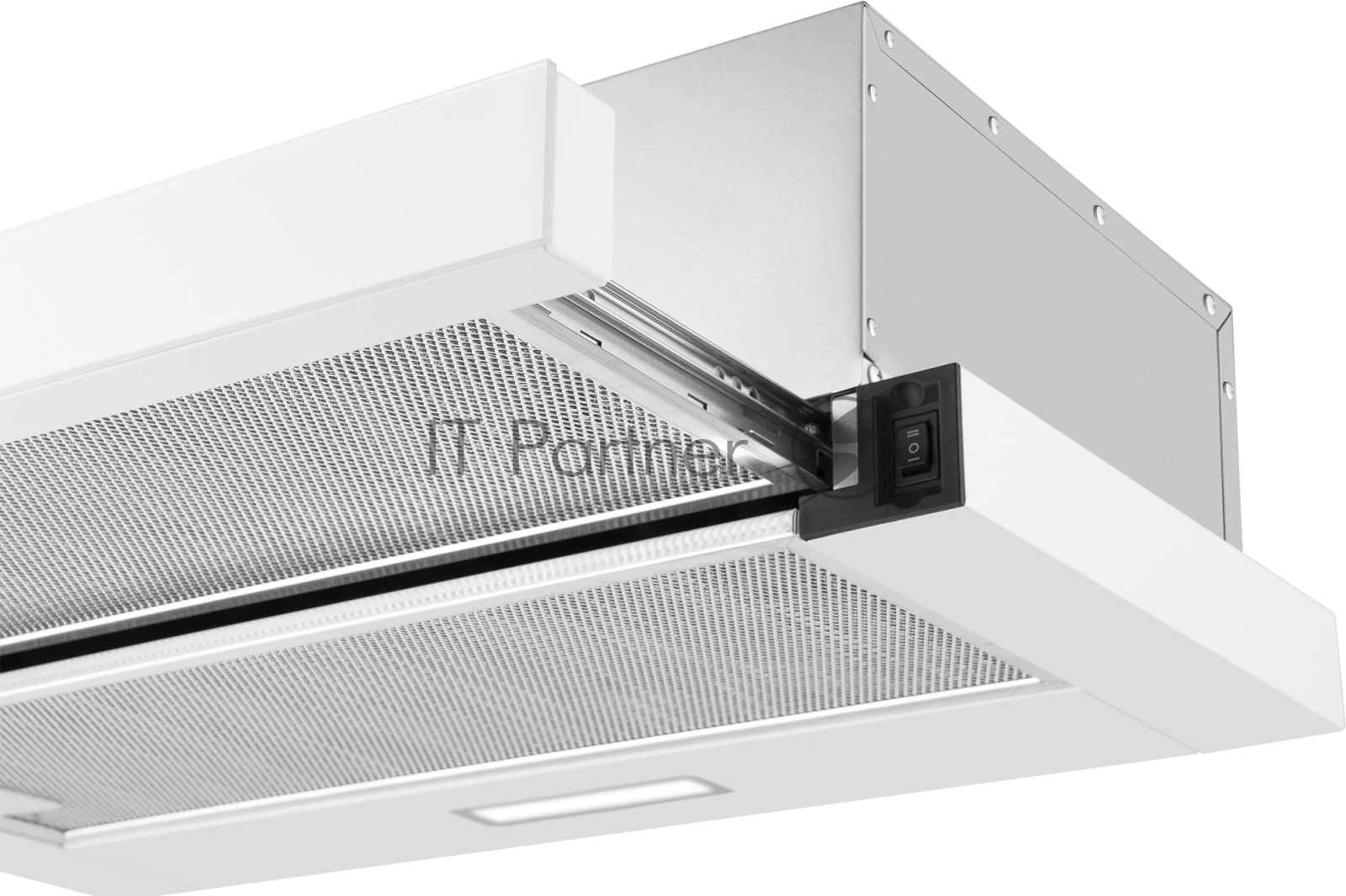 Вытяжка Weissgauff TEL 600 2M White Glass