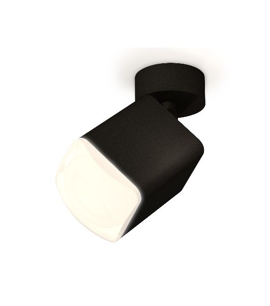 Светильник Ambrella Light XM7813023 SBK/FR черный песок/белый матовый MR16 GU5.3 (A2210, C7813, N7756)