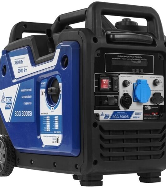 Электрогенератор бензиновый ТСС SGG 3000Si, 3 кВт, 60 дБ, 21 кг