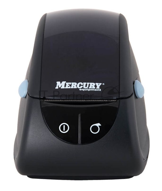 Принтер наклеек Mertech MPRINT LP80 EVA прямая термопечать, 203 dpi, 100 мм/сек, RS-232, USB, черный