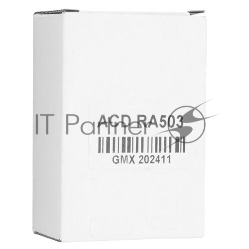 Корпус ACD RA503 Aluminum Case with Double Fans for Raspberry Pi 4B, черный