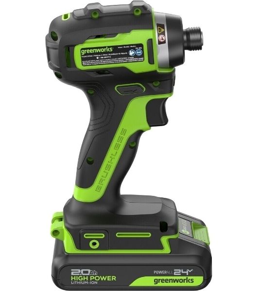 Винтоверт Greenworks ID3170 аккум. патрон:шестигр.1/4" (3804907CUA)