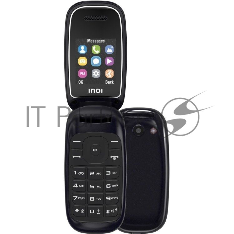 Мобильный телефон INOI 108R Black 32/64Mb, черный