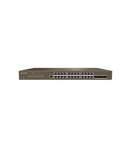 Коммутатор TENDA TEG5328F 24PORT 1000M 4SFP