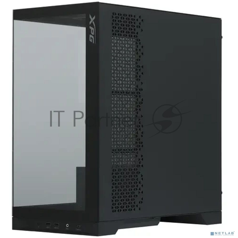 Компьютерный корпус XPG INVADER X черный (INVADERXMTWOF-BKCWW) Mid-Tower, Micro-ATX, Mini-ITX, Standard-ATX, USB 3.2 Gen2 Type-A, USB 3.2 Gen2 Type-C