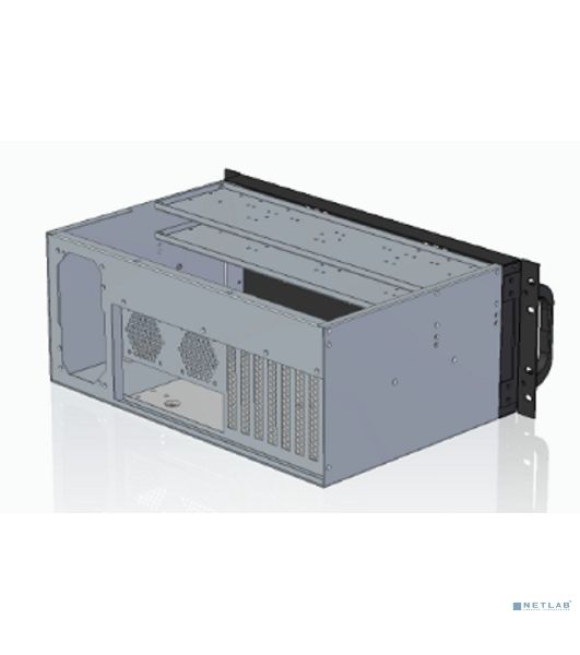 Корпус Procase 4U350-08 4U server case,8HDD,черный,без блока питания PS/2 ATX,глубина 350мм, MB SSI CEB 12"x10,5"