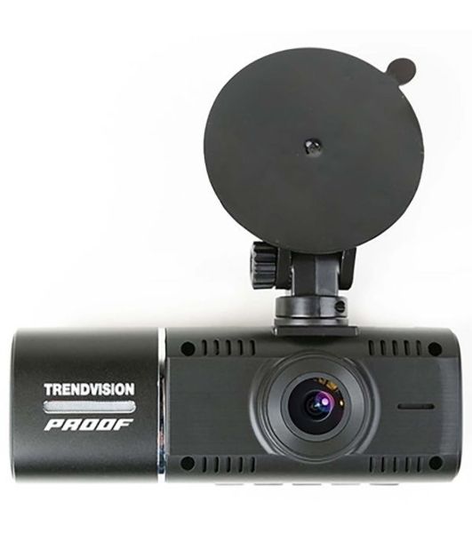 Видеорегистратор TrendVision Proof PRO GPS, 1920x1080, 1.5", с камерой заднего вида, GPS/ГЛОНАСС, G-сенсор, датчик движения