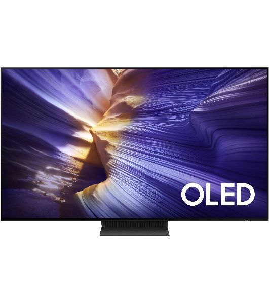 Телевизор Samsung 77" QE77S90FAEXRU черный графит OLED UHD 120Hz Smart TV