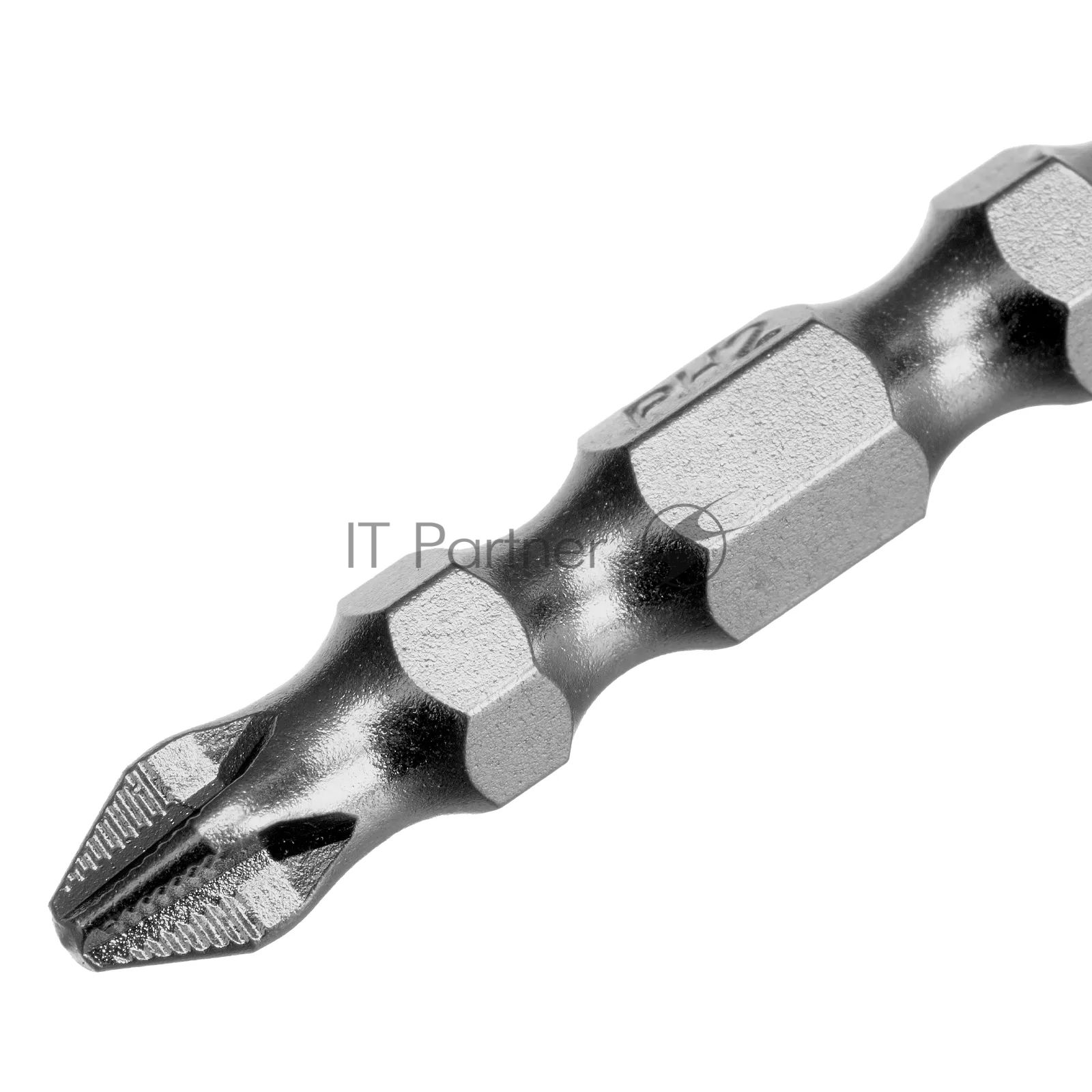 Бита двухстор. Gross PH2-PH1х45мм, сталь S2, 10шт.