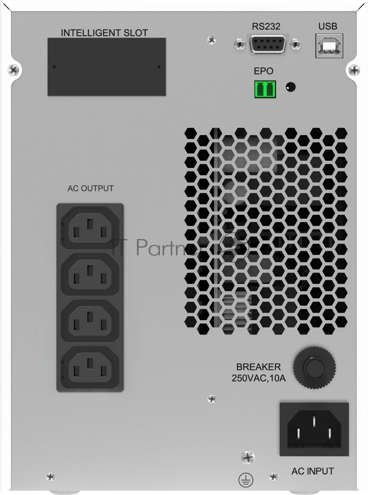 Источник бесперебойного питания Ippon Na+ II TA 1000 / 1000 ВА / 1000 Вт / 4 x IEC 320 C13