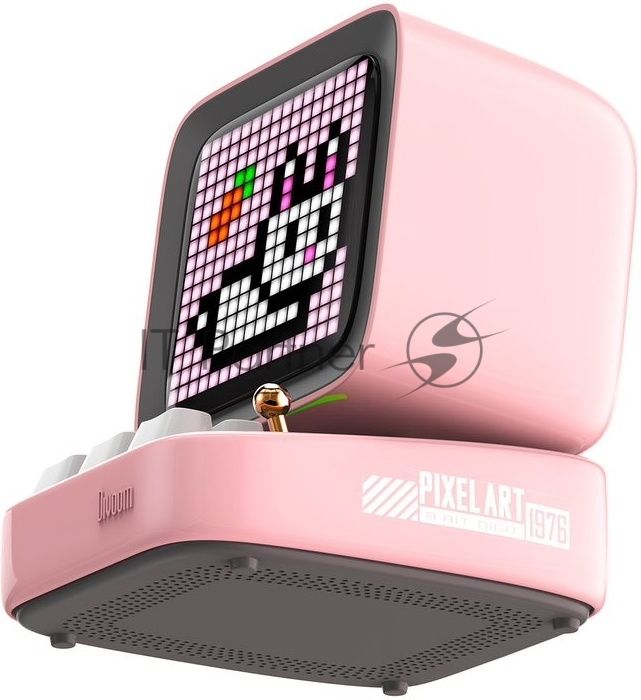 Портативная колонка Divoom Ditoo Pro розовая (41000009679)