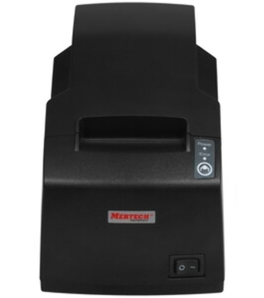 Чековый принтер Mertech G58 прямая термопечать, 203 dpi, 100 мм/сек, Ethernet, RS-232, USB, черный