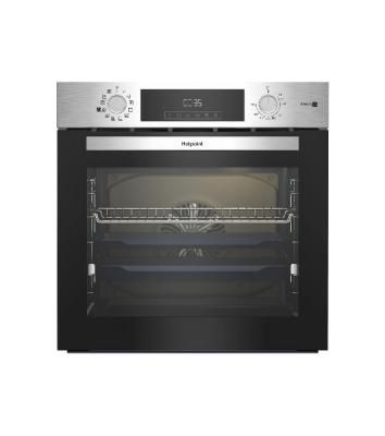 Электрический духовой шкаф Hotpoint HSTF 1231 JSAH IX серебристый