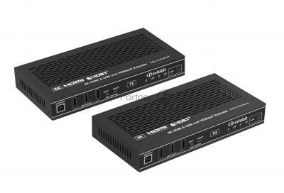Удлинитель сигнала HDMI, USB Infobit iTrans E90U8K разрешение 8К/30, USB 2.0 до 90 метров, eARC Удлинитель сигнала HDMI, USB Infobit iTrans E90U8K разрешение 8К/30, USB 2.0 до 90 метров, eARC