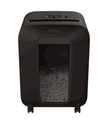Шредер Fellowes PowerShred LX85 (секр.P-4)/перекрестный/12лист./19лтр./скрепки/скобы/пл.карты